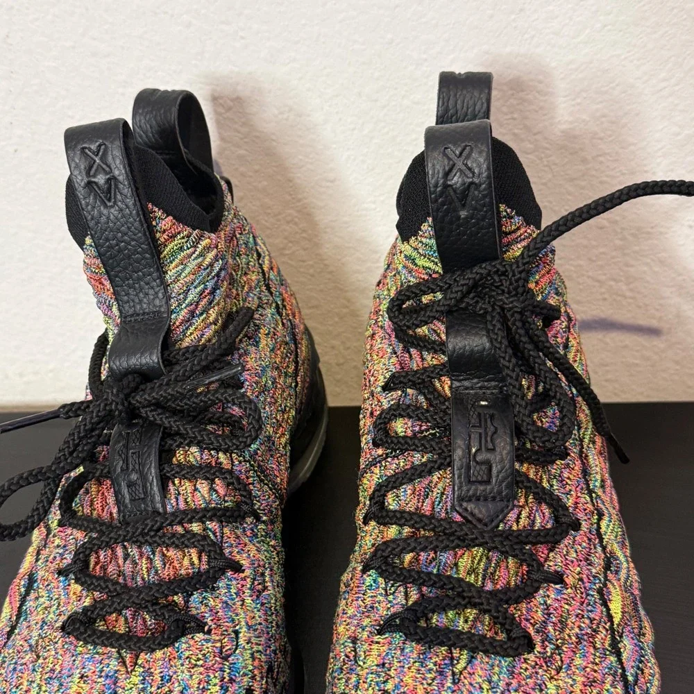 Nike LeBron 15 Four Horsemen Basketball Shoes Knit 897648-901‎ Mens 8.5
